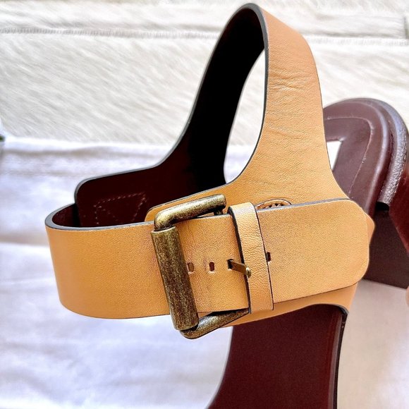 See by Chloé Leather Romy Sandals in Tan - Picture 11 of 16